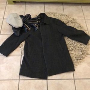 Bachrach Dark Gray Coat